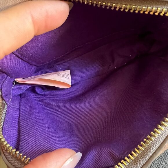 Y2K JUICY COUTURE MINI LEATHER WALLET BAG - Picture 4 of 5